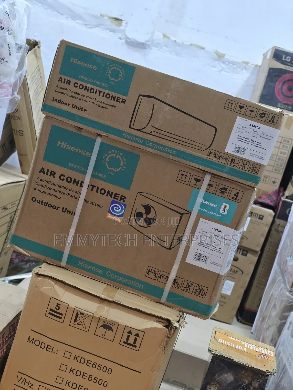 1hp Non-Inverter Hisense Air Conditioner With Warranty
