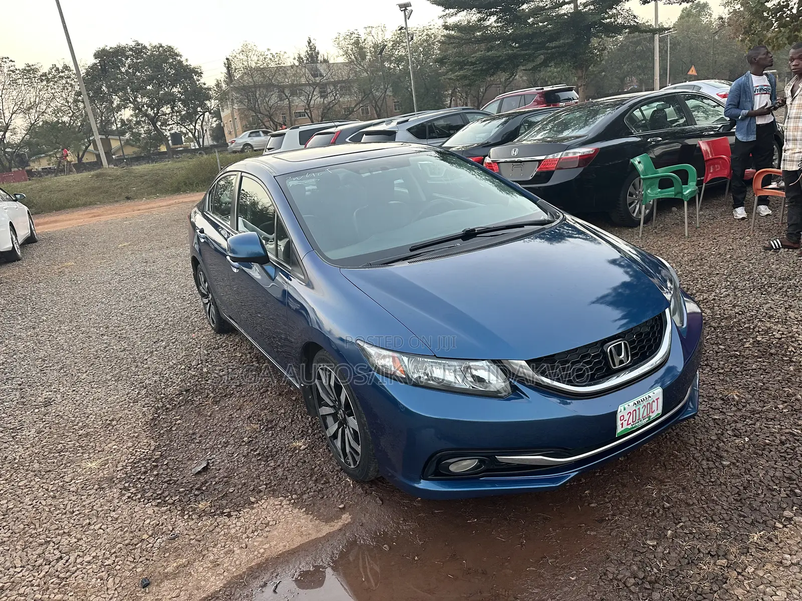 Honda Civic Sedan EX-L 2013 Blue