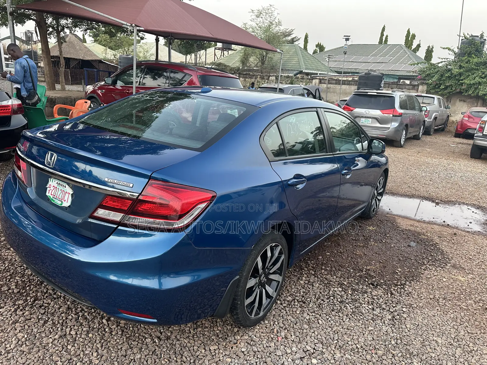 Honda Civic Sedan EX-L 2013 Blue