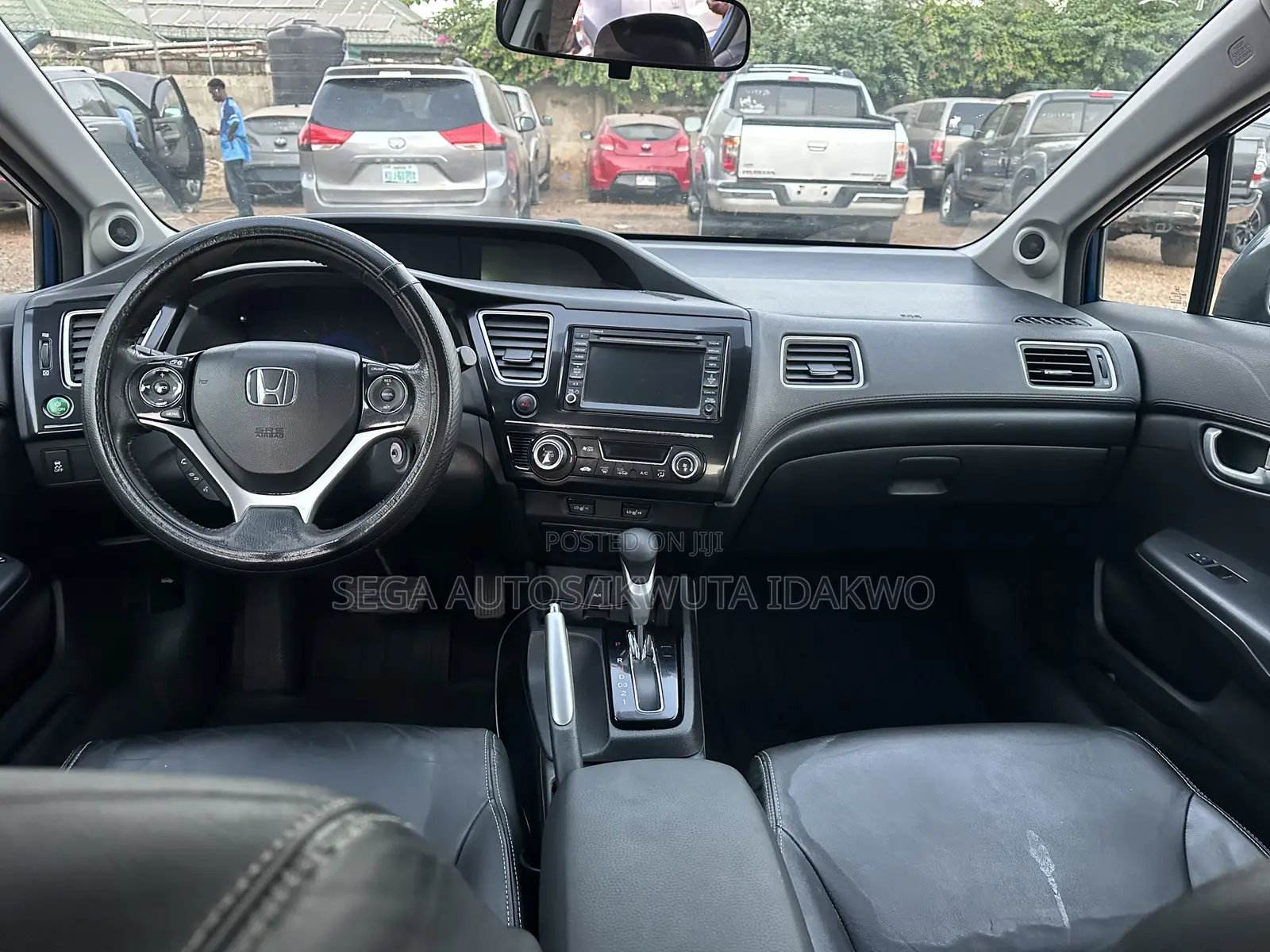 Honda Civic Sedan EX-L 2013 Blue