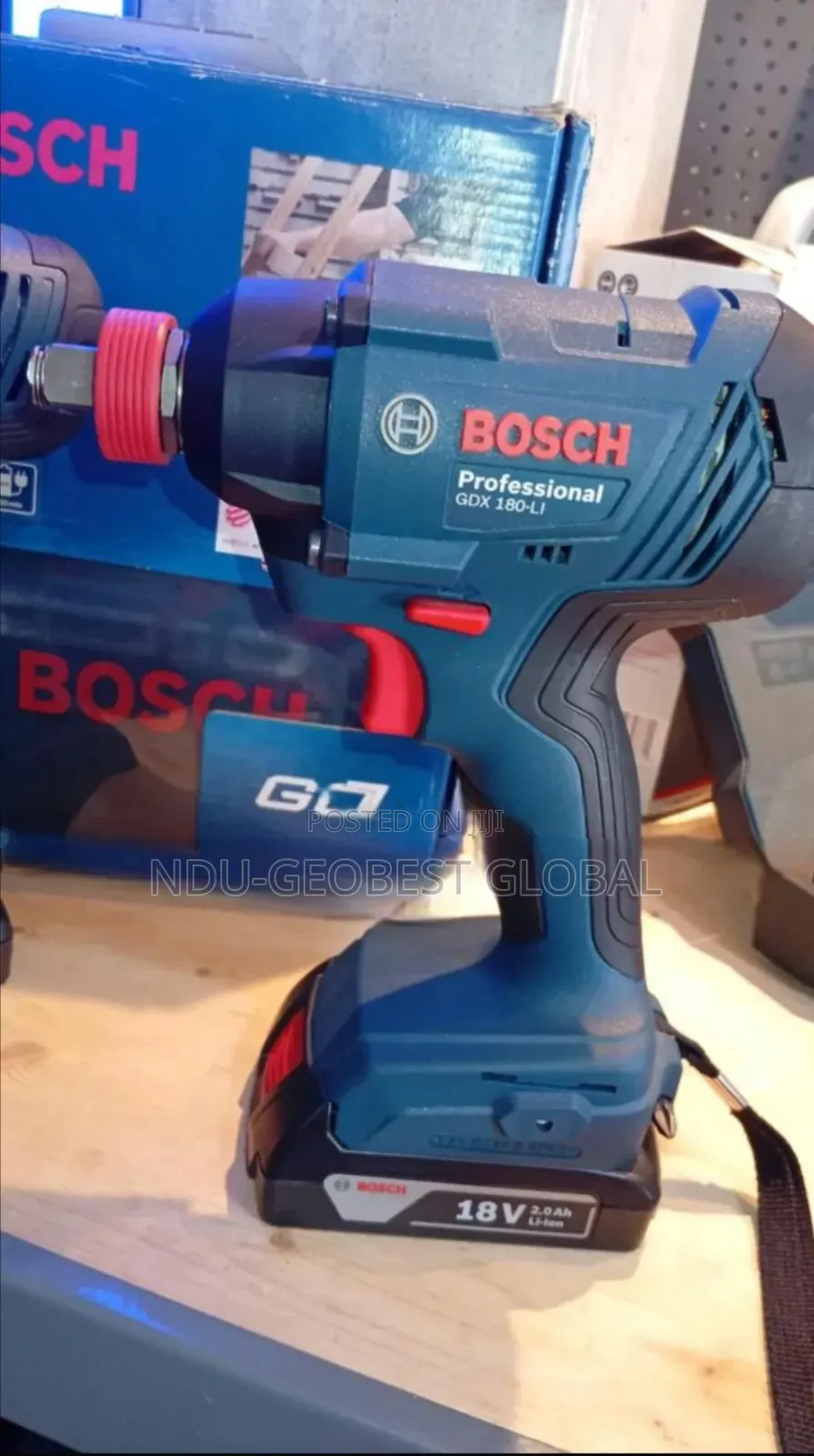 Bosch Gdx 18v Cordless Impact Driver/Wrench Kit