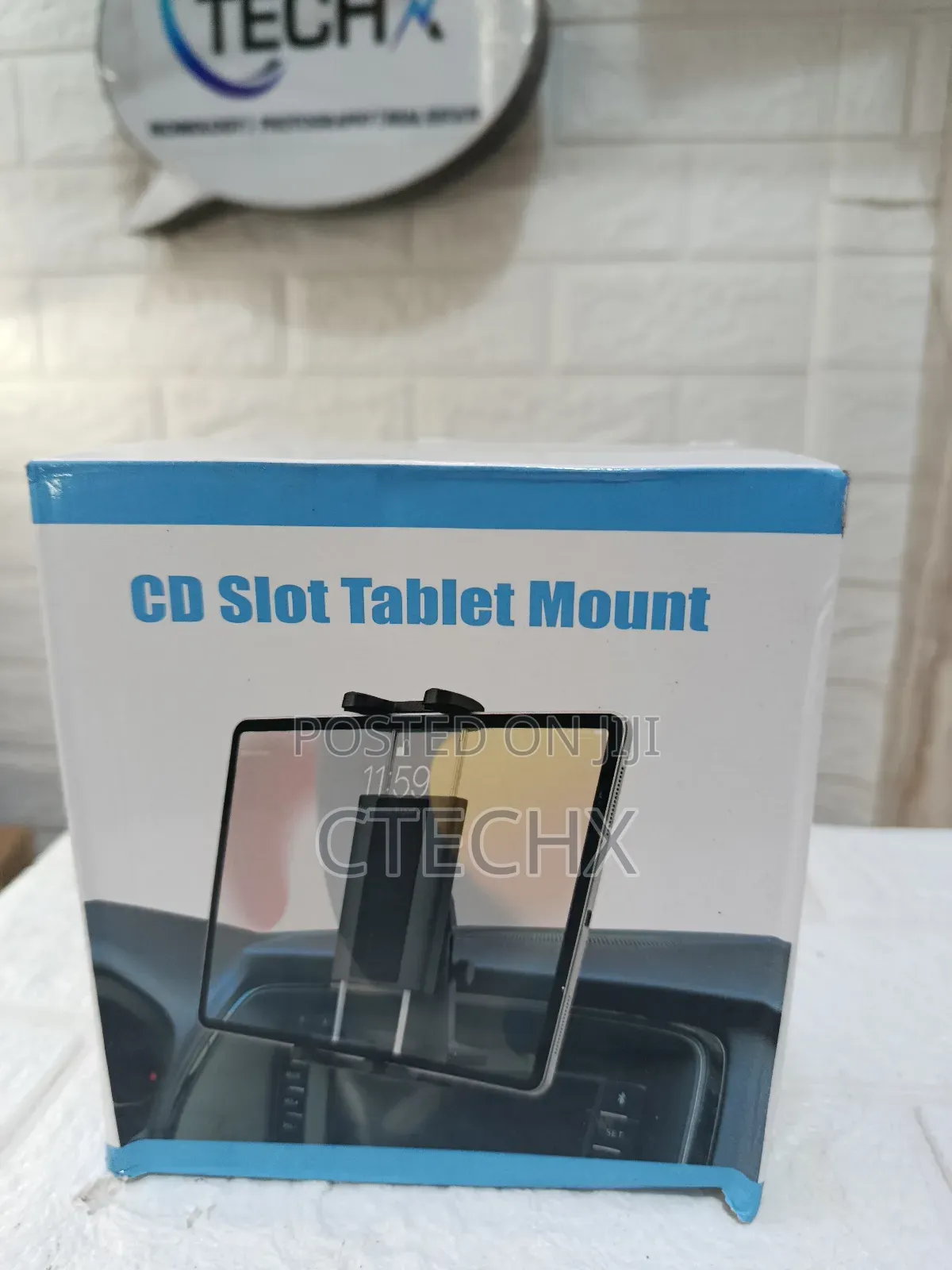 Car Cd Slot Mount Tablet Holder for 4-13" iPad Phone Universal 360°
