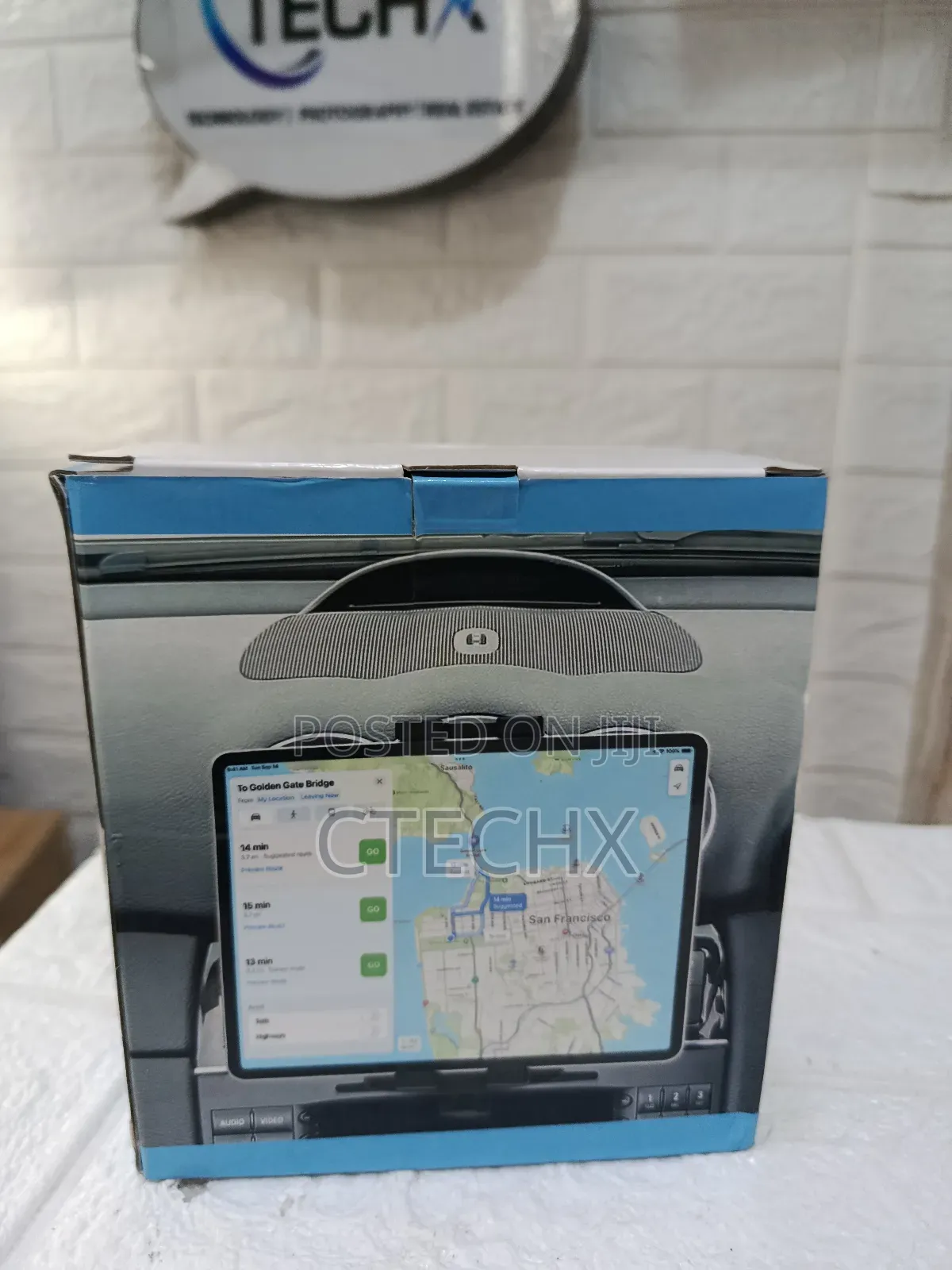 Car Cd Slot Mount Tablet Holder for 4-13" iPad Phone Universal 360°