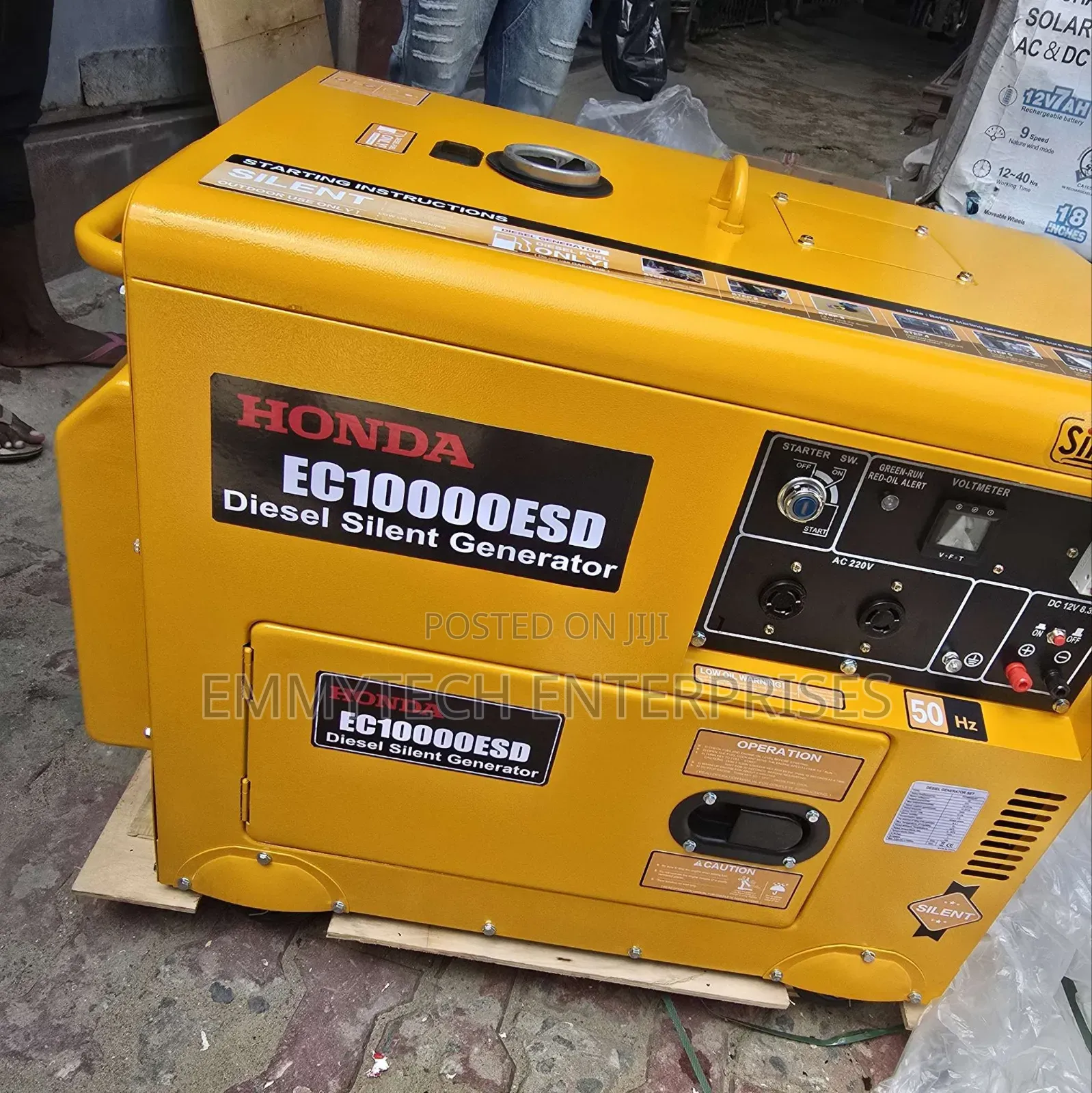 《10kva》Honda Diesel Soundproof Generator 100%Copper Coil