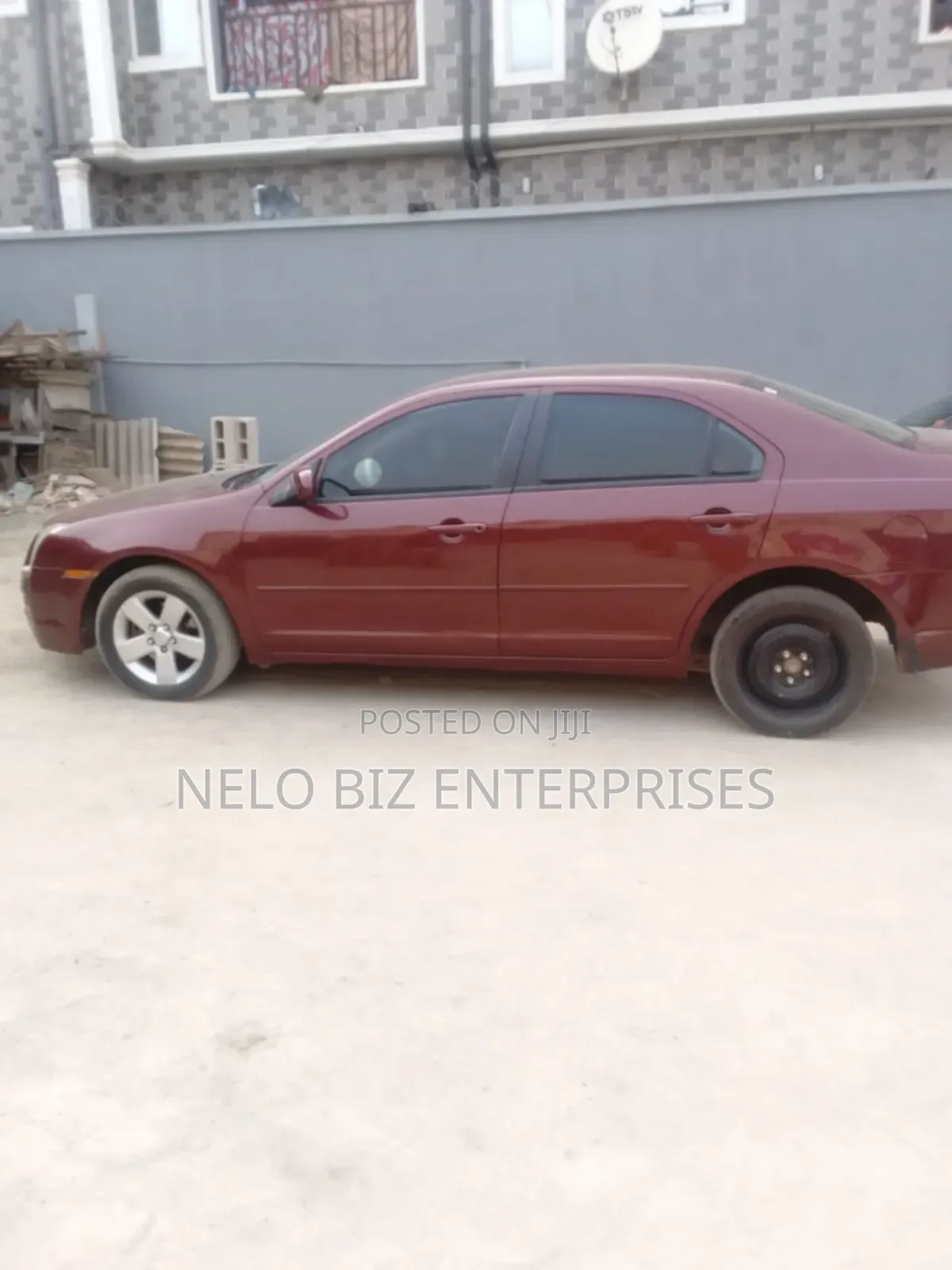 Ford Fusion 1.6 Ambiente 2007 Red