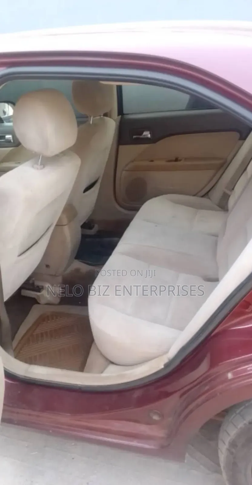 Ford Fusion 1.6 Ambiente 2007 Red