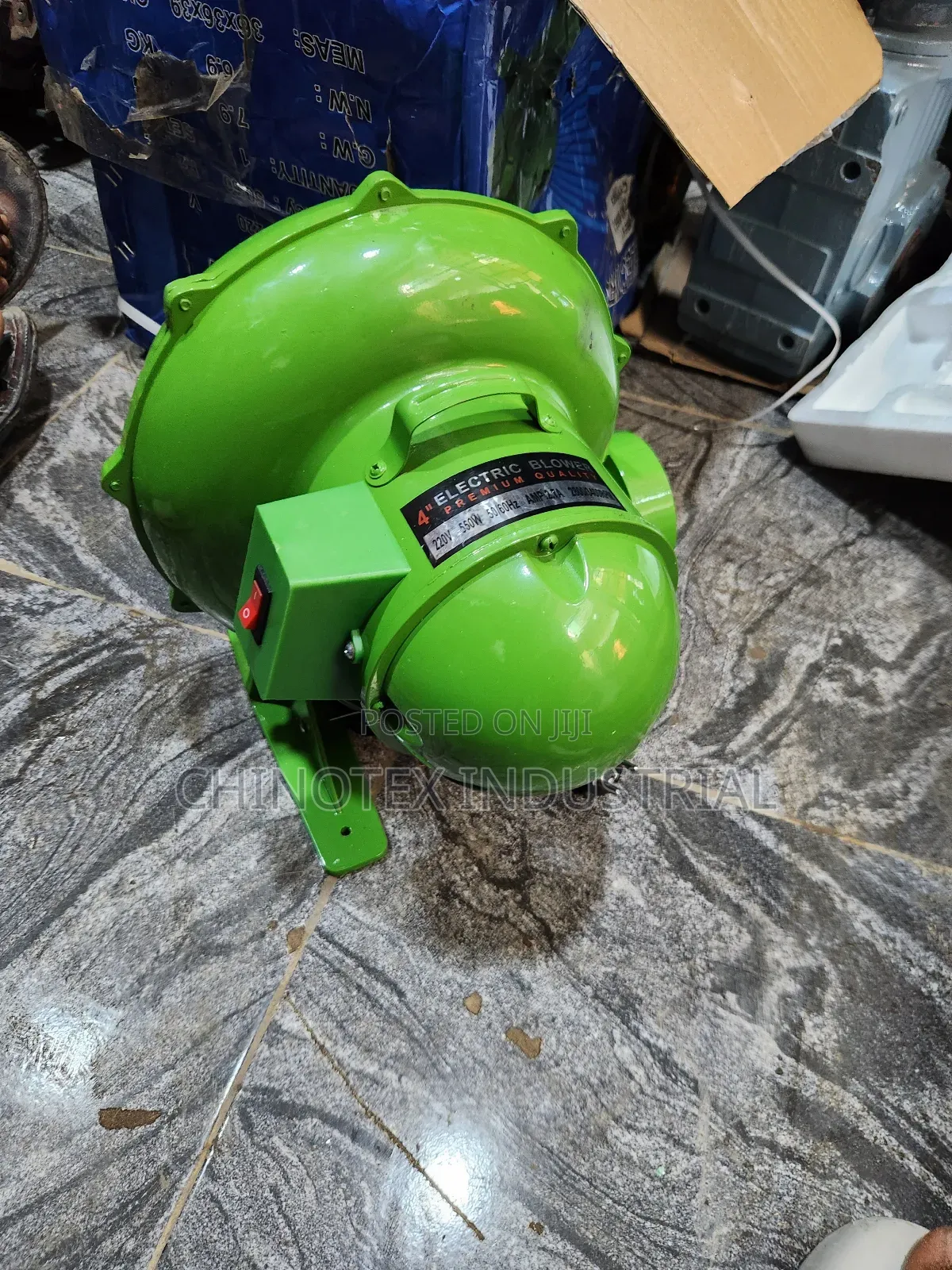 4" Inches Electric Blower Fan Single Phase