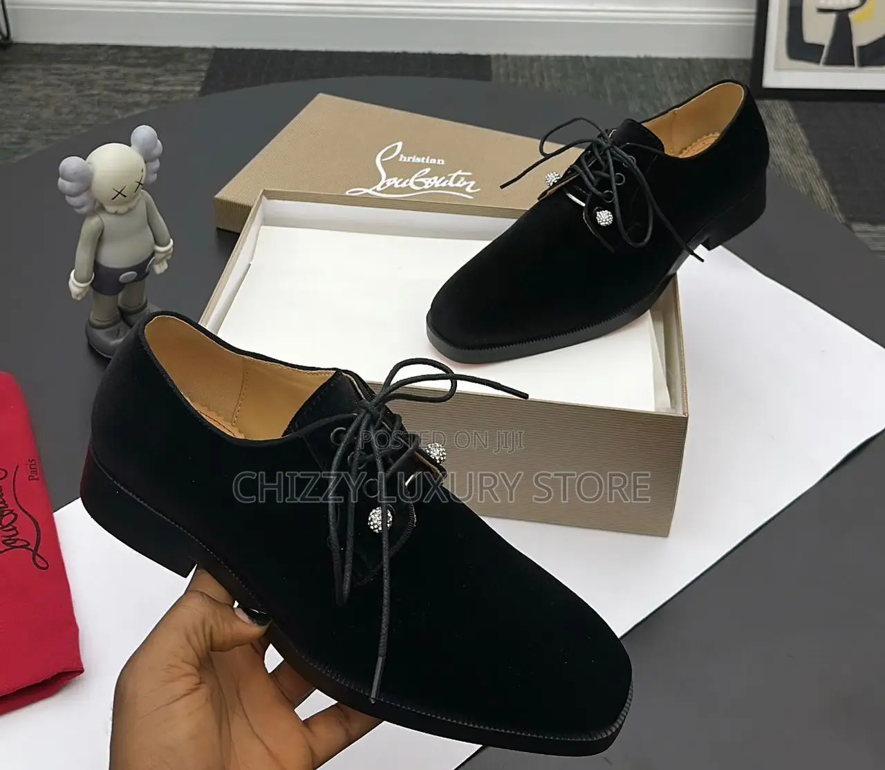 Salvatore Ferragamo Quality Luxury Men Cooperate Shoe