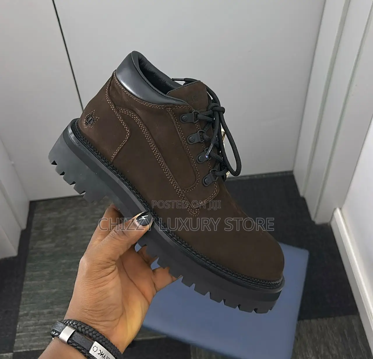 Naked Wolfe Quality Luxury Men Brown Shoe
