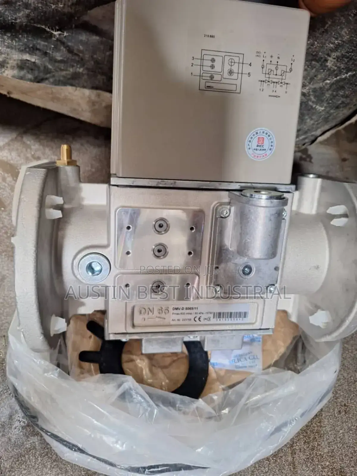 Dungs DMV-Dle 5065/11 Double Solenoid Gas Valve.