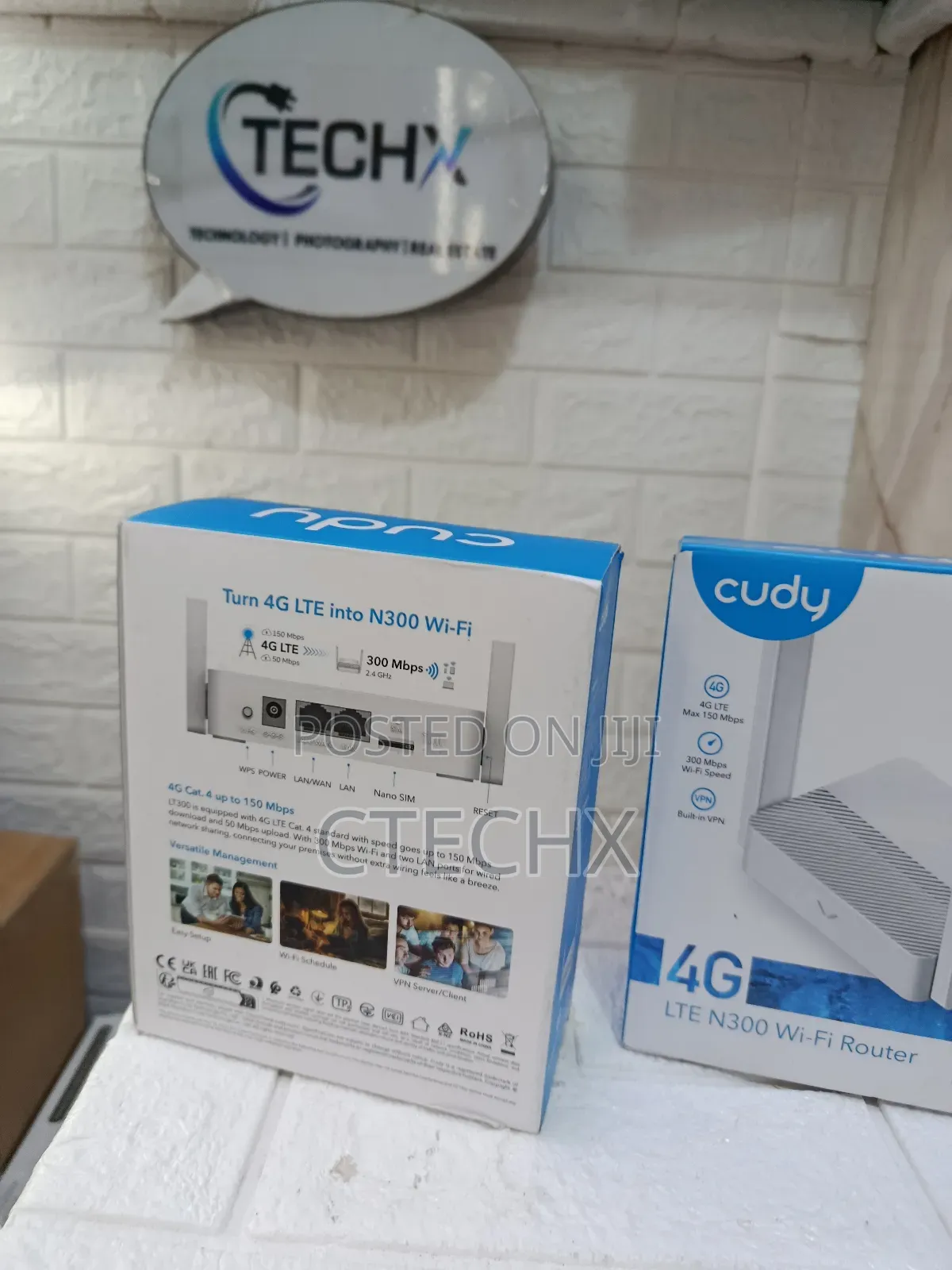 Cudy Lt300 4g Lte Wifi Router 300 MBPS . Open Vpn, Wireguard