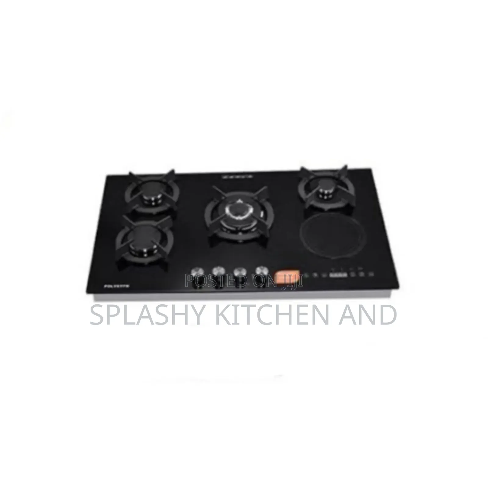 Polystar 90cm 4 Burner 1 Electric Plate Inverter Built-in Gas Hob