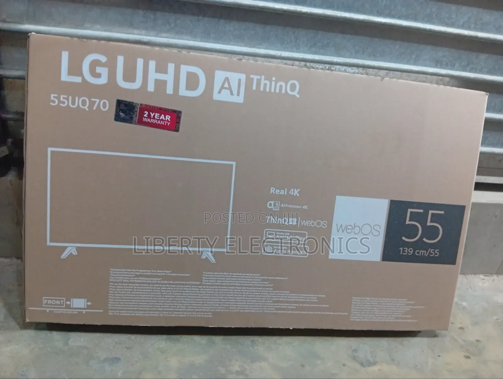 Ai Tv Lg 55 Inches Android Smart Tv