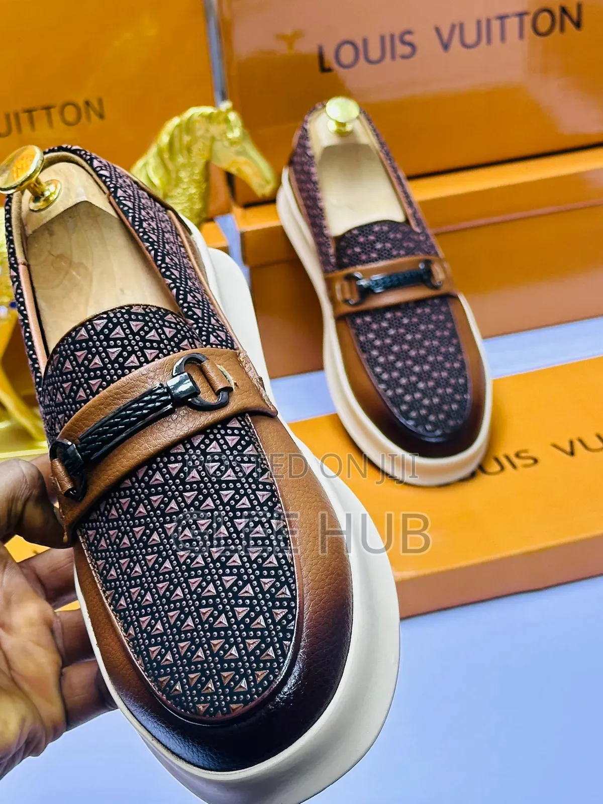 Lv Faux- Studded