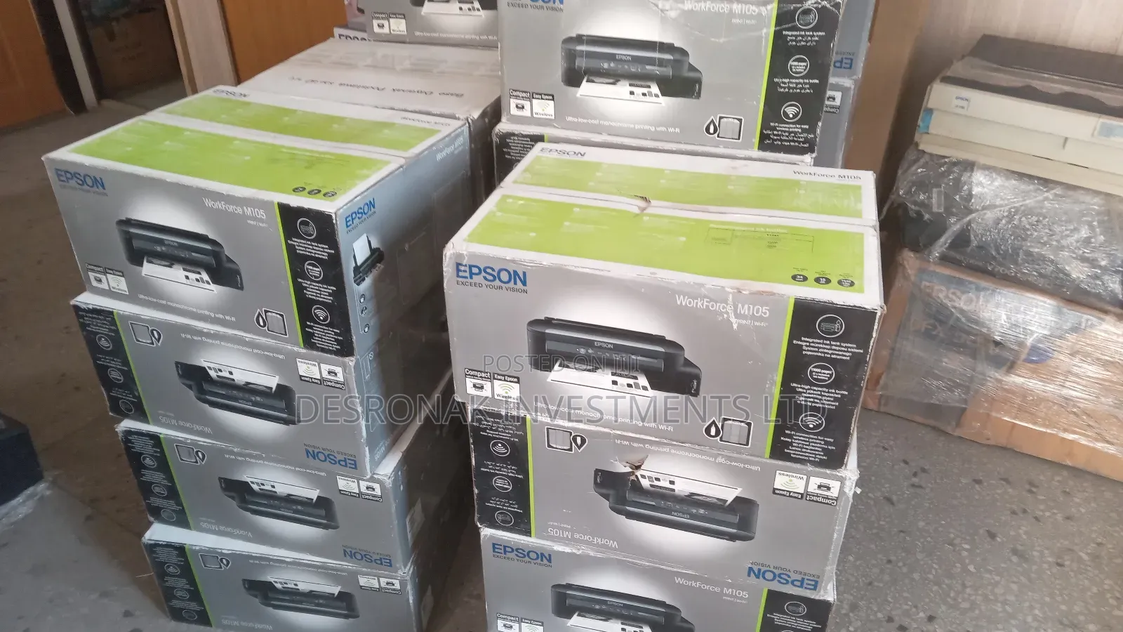 Epson Workforce M105 Monochrome Printer