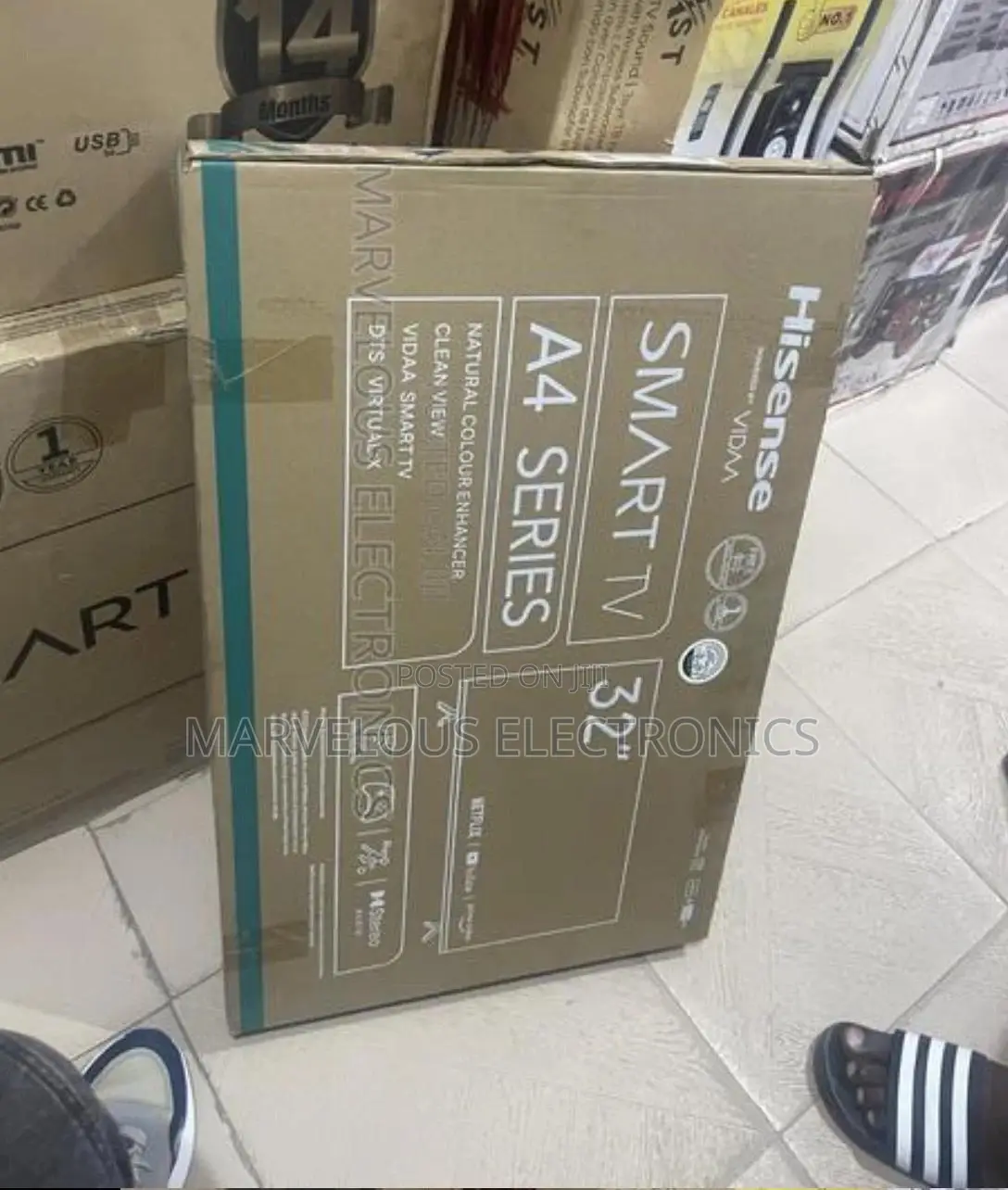 Brand New Hisense 32inches Smart Television Full Hd Bluetooth
