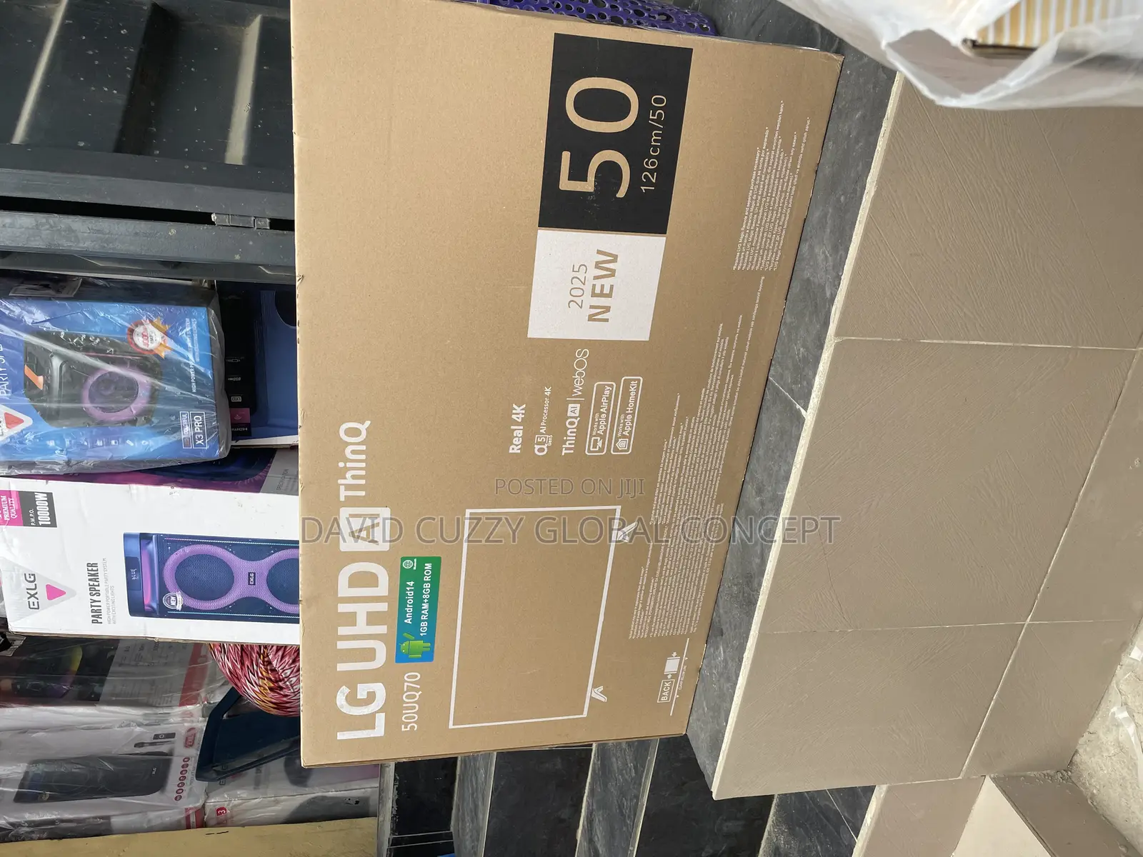 Lg 50 Inches Smart Frameless Tv