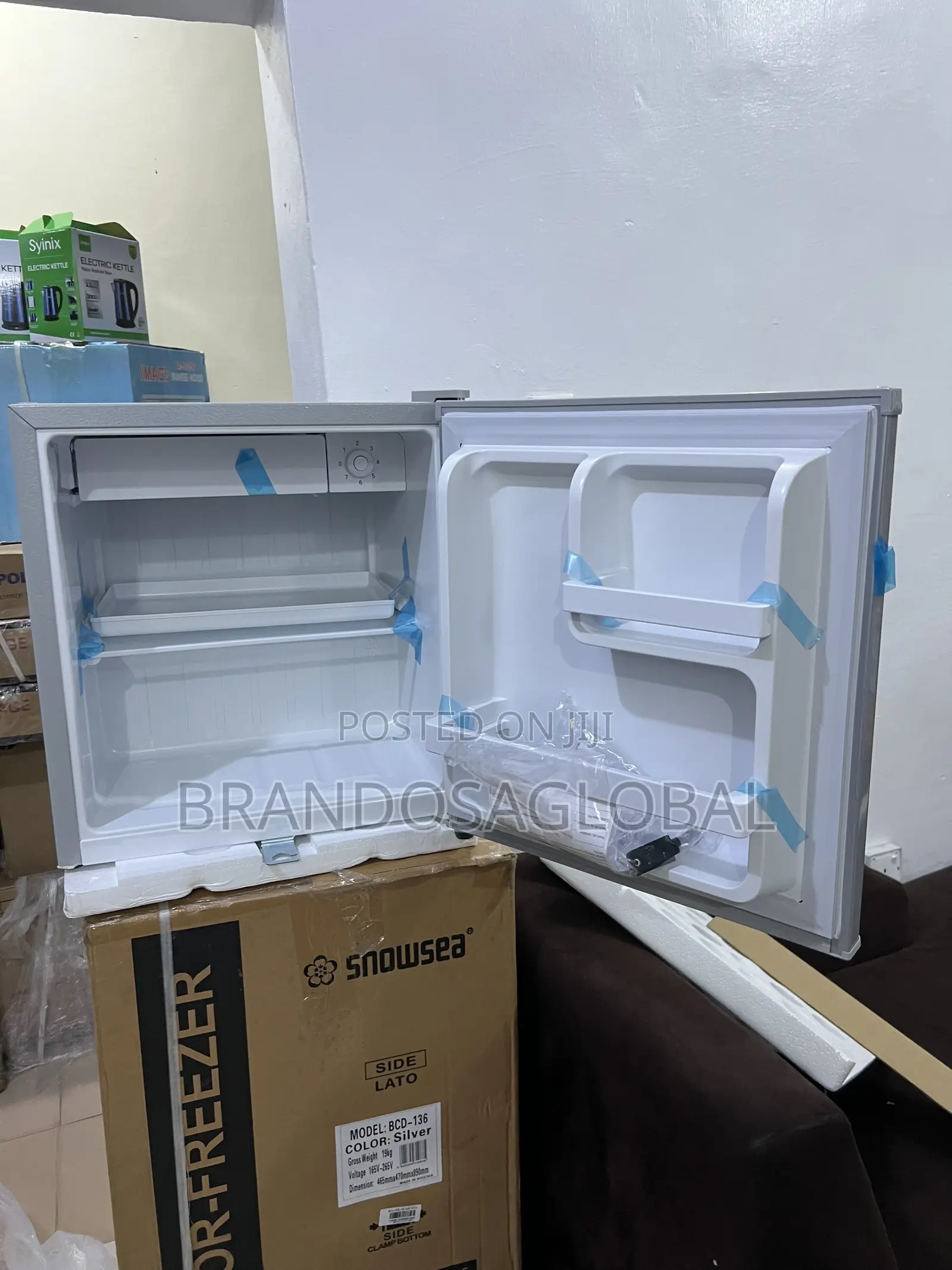 Polystar Bedside 45 Liters Fridge Silver | Pv-Bs81sl
