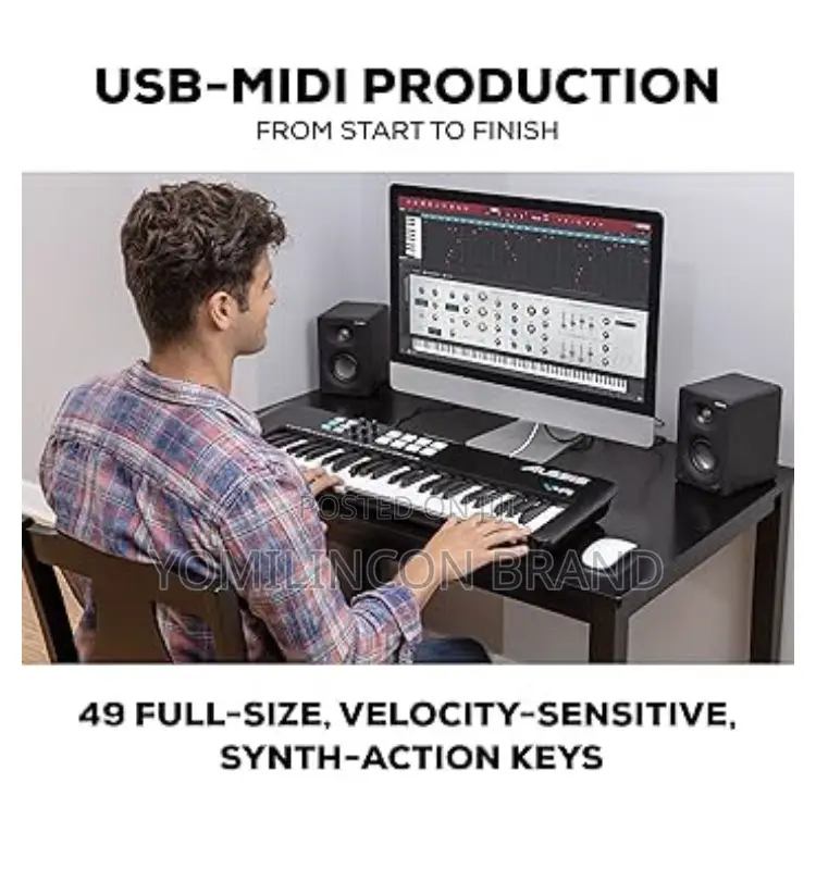 Alesis V49 Mkii, Black.