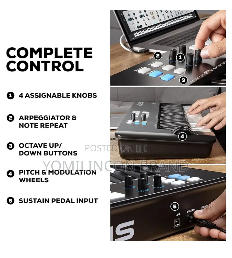 Alesis V49 Mkii, Black.
