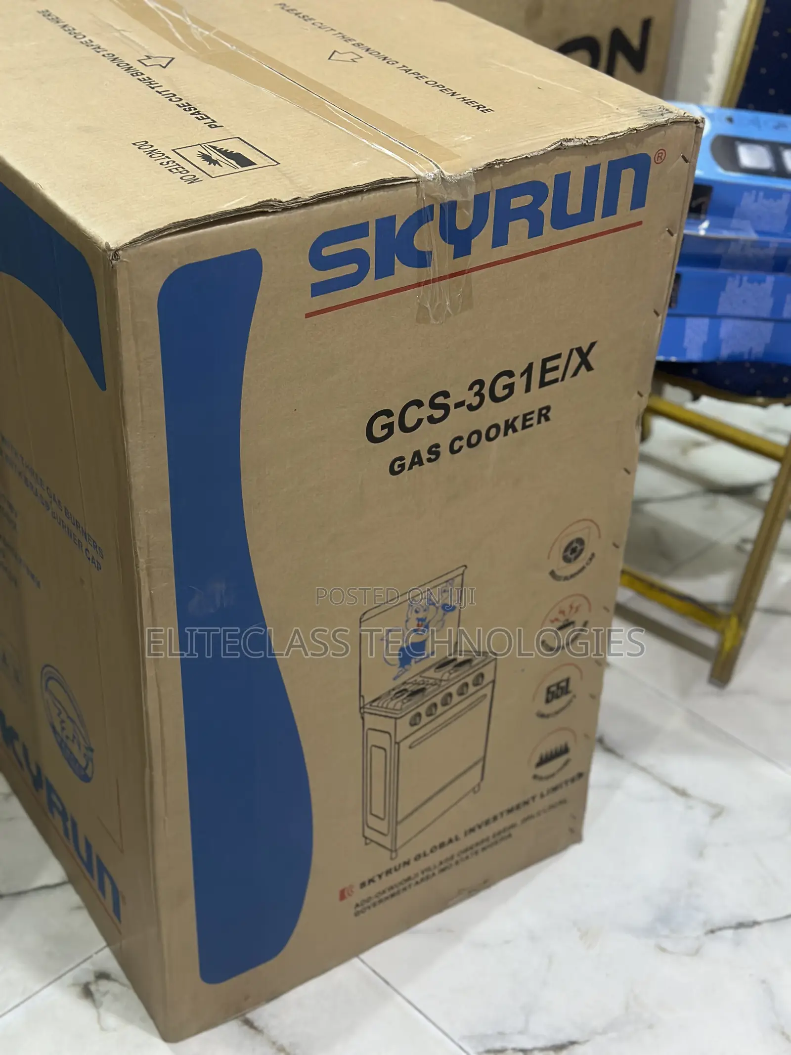 3-Gas-1-Electric Skyrun Cooker (Gcs-3g1e/X)