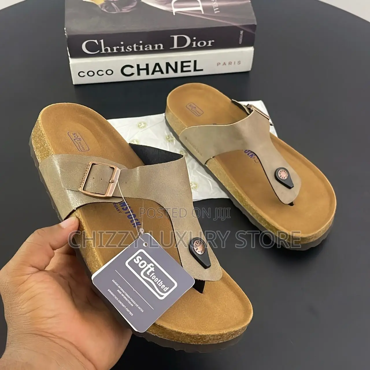 Birkenstock Quality Luxury Men Genuine Sandals