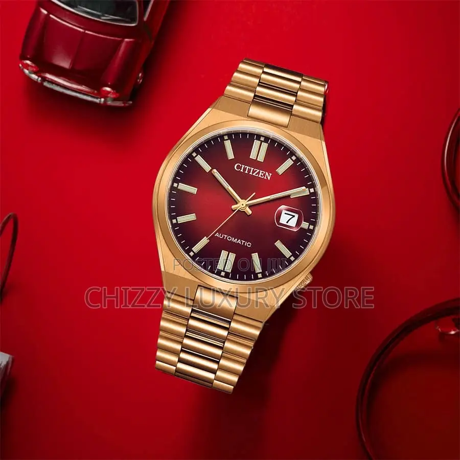 Citizen Quality Luxury Men Automatic Engine Wristwatch