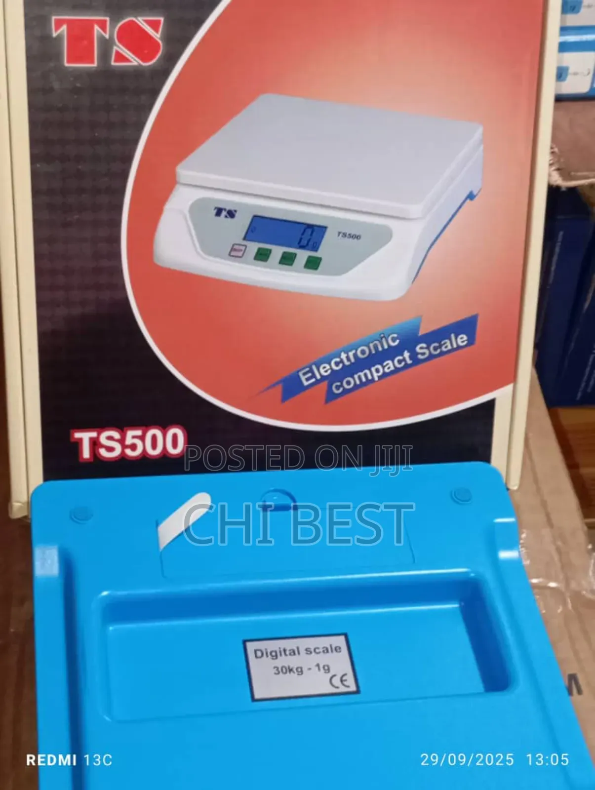 Ts 500 Digital Scale 15kg X 1g/30kg X 0.5g