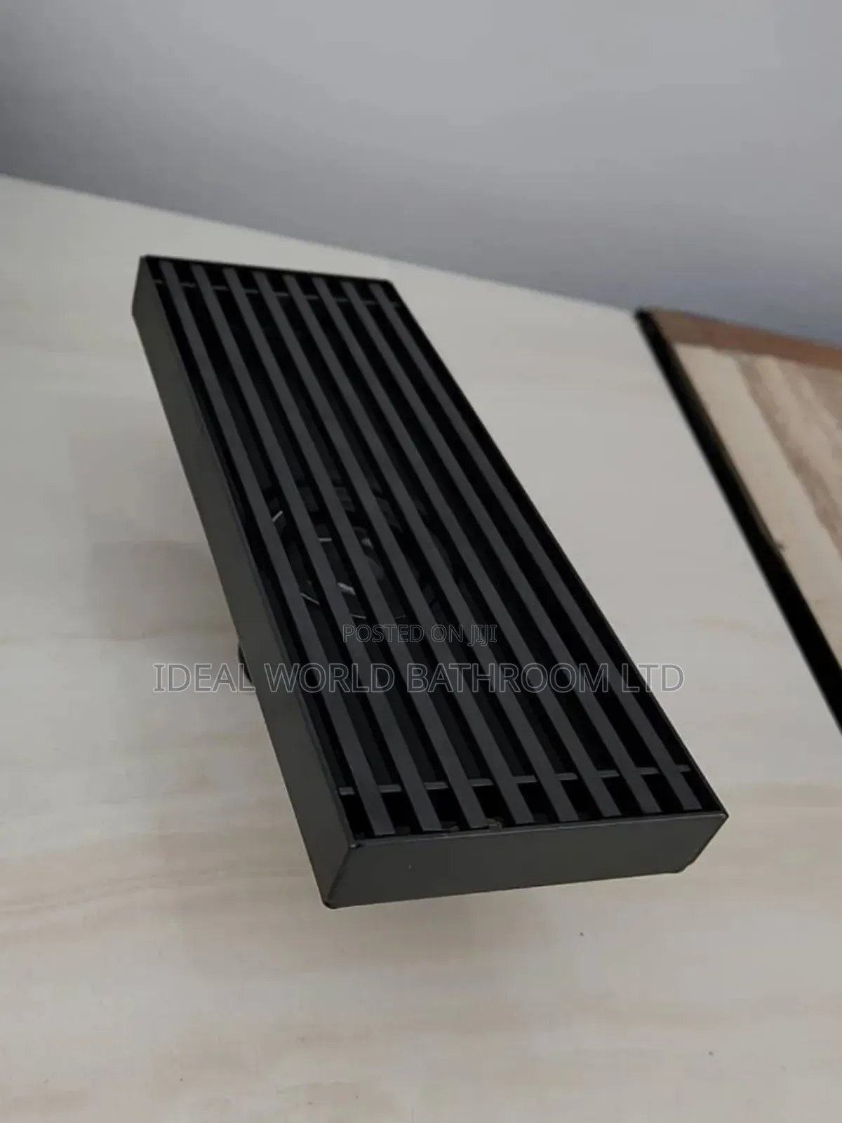 30cm Quality Black Floor Drain