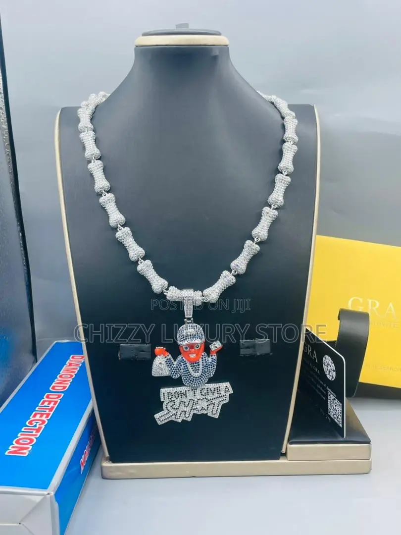 VVS Moissanite Quality Luxury Men Chain
