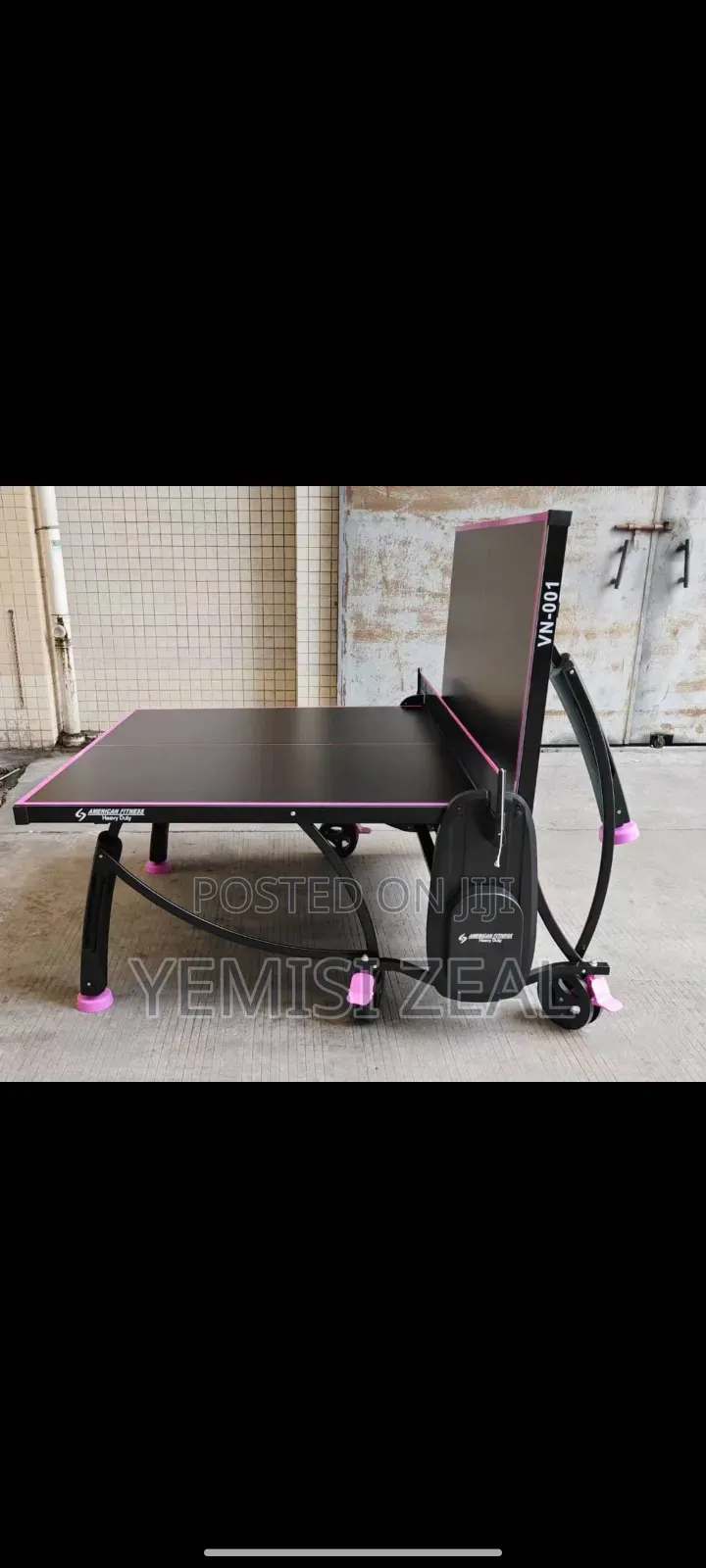 Durable Standard Table Tennis Board With Double Accessories