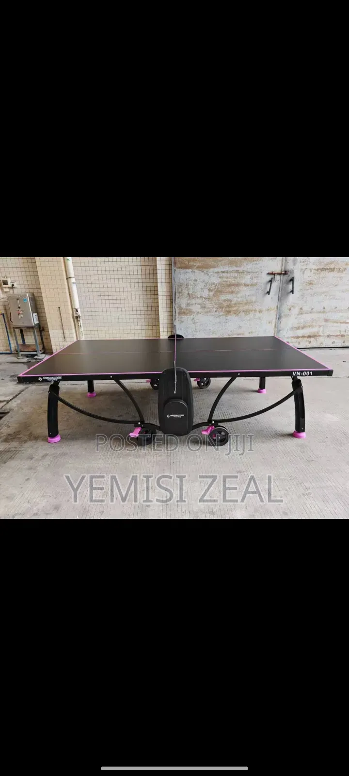 Durable Standard Table Tennis Board With Double Accessories