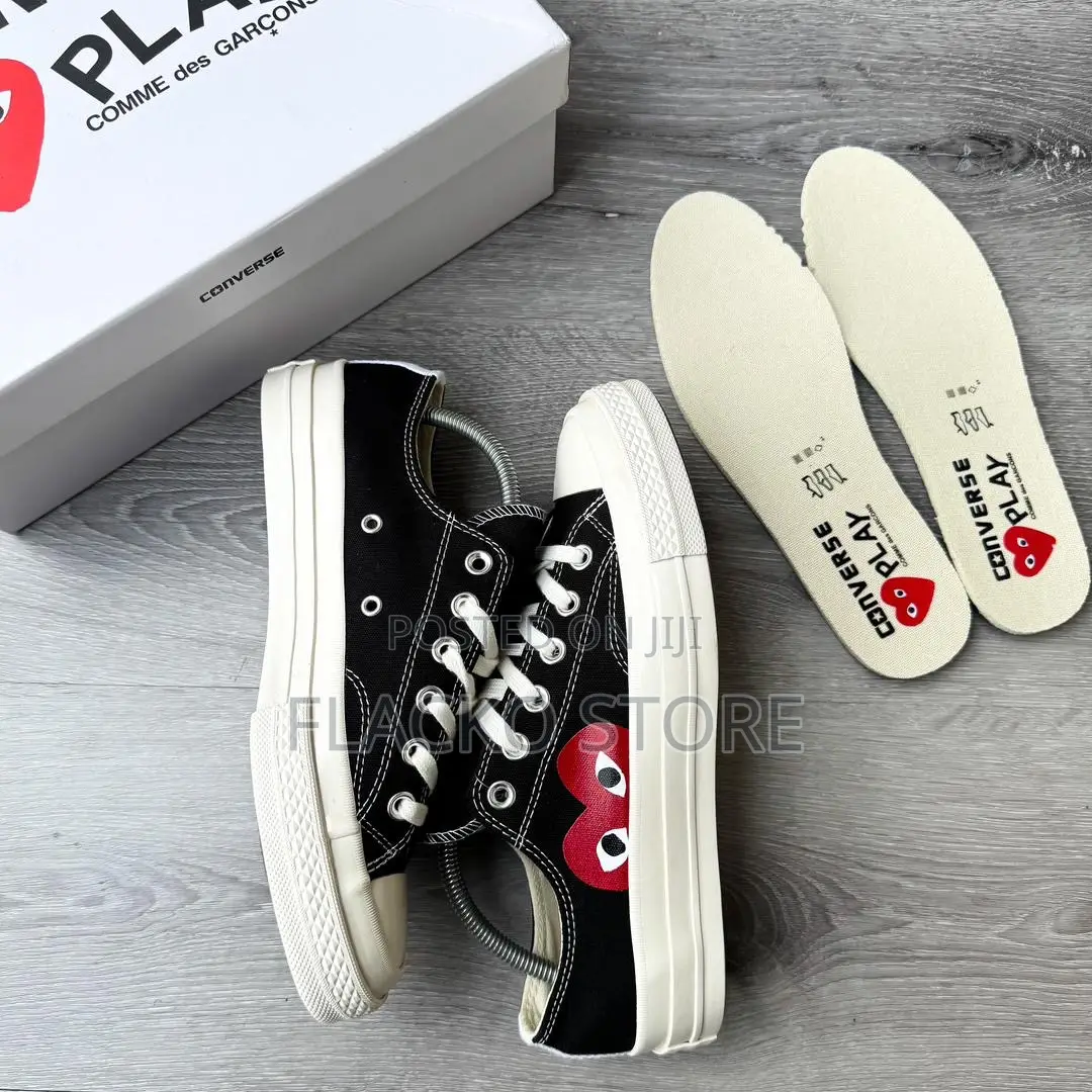 Original Commes Des Garçons Play X Converse Chuck Taylor 70s Sneakers