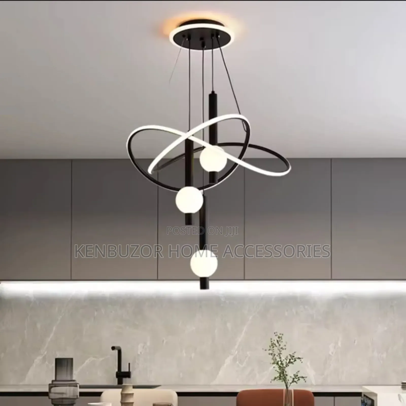 500mm 3 Pole Pendant Light Chandelier