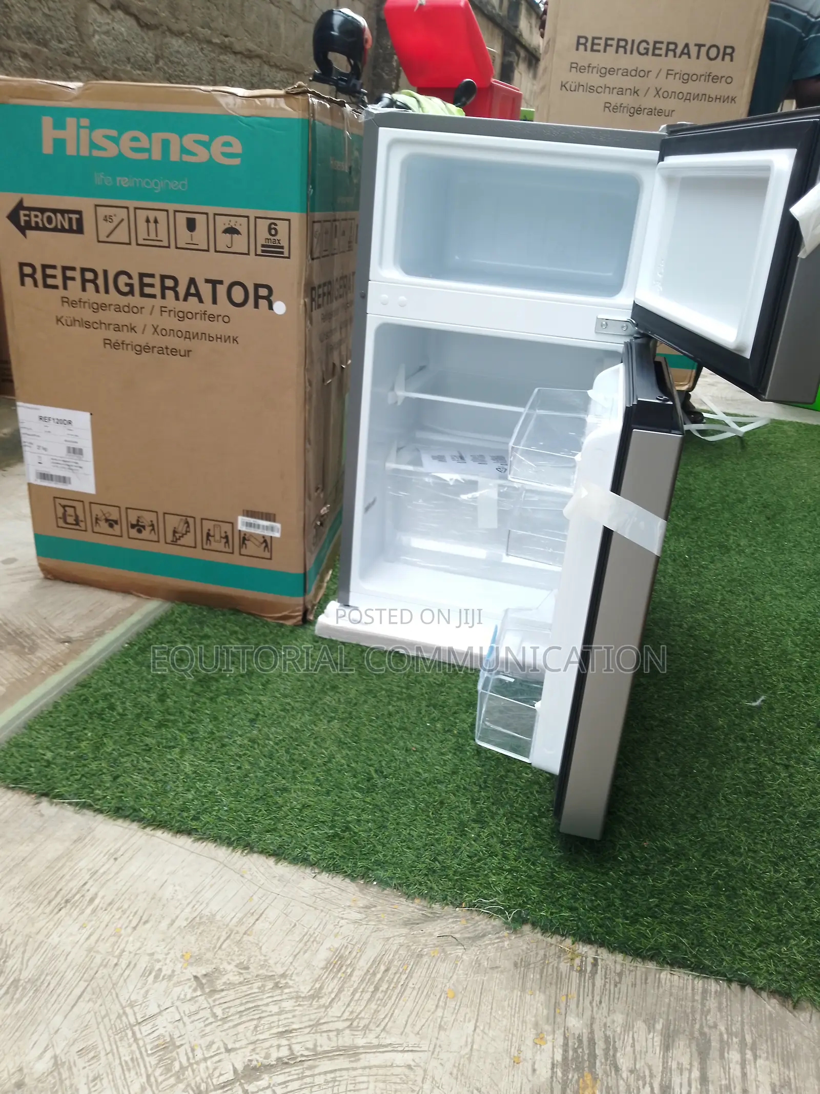 Hisense Ref120dr Energy-Efficient Double Door Fridge
