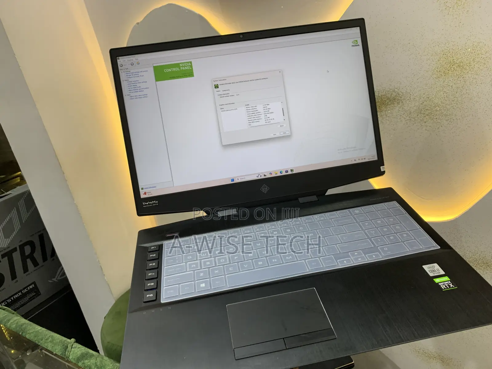 Laptop HP Omen 17 16GB Intel Core I7 SSD 1T