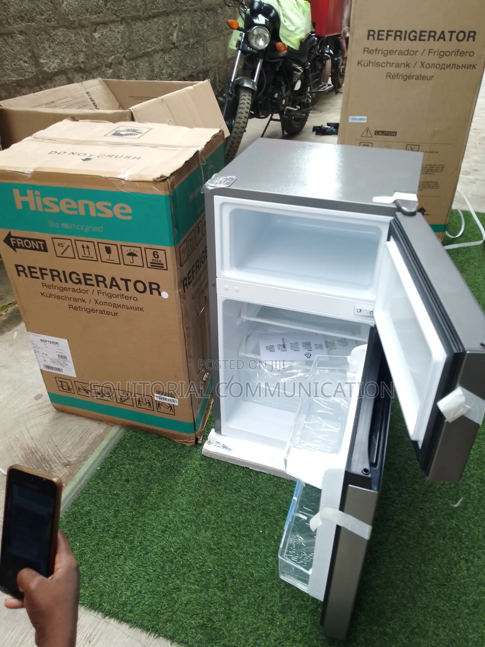 Hisense 87l Direct Cool Fridge – Ref120dr Model