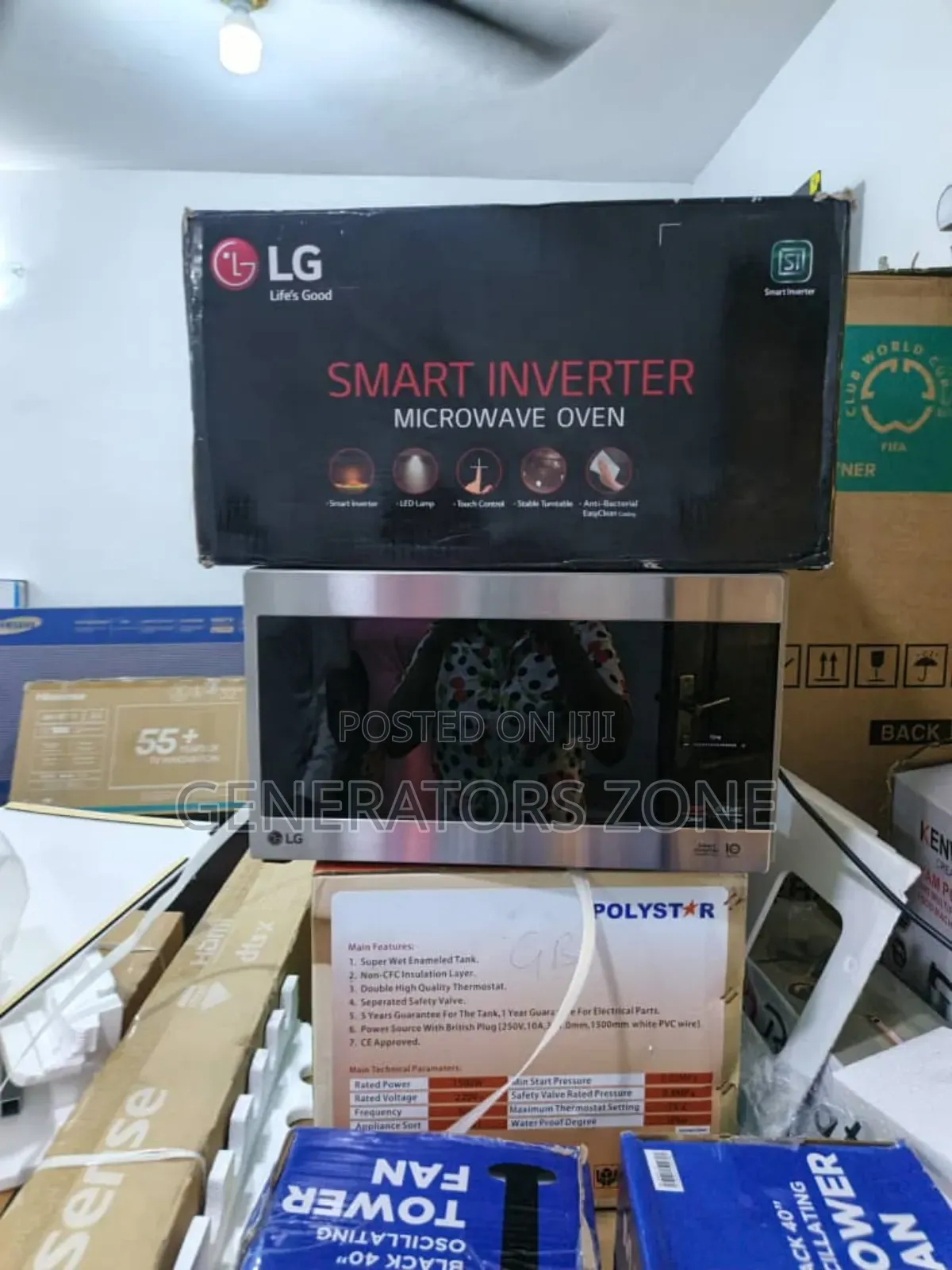 25l Lg Digital Smart Inverter Microwave – Auto Cook Model