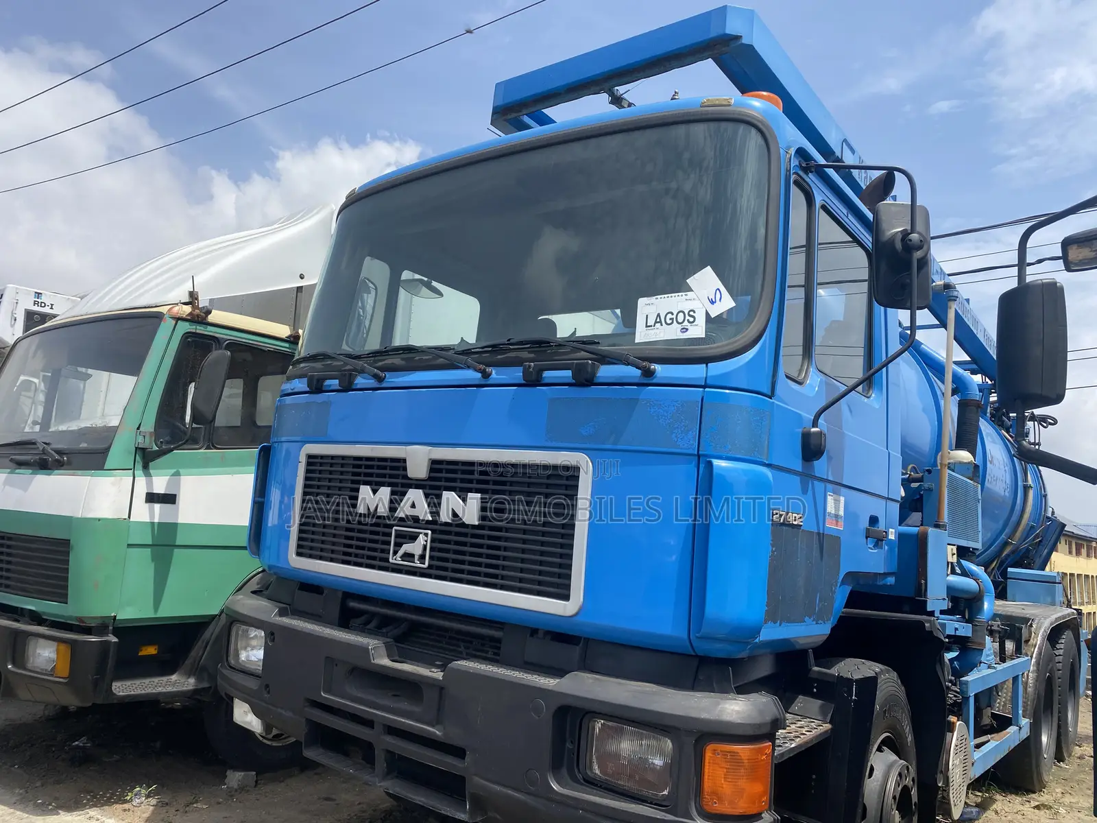 Man Diesel Sewage Truck