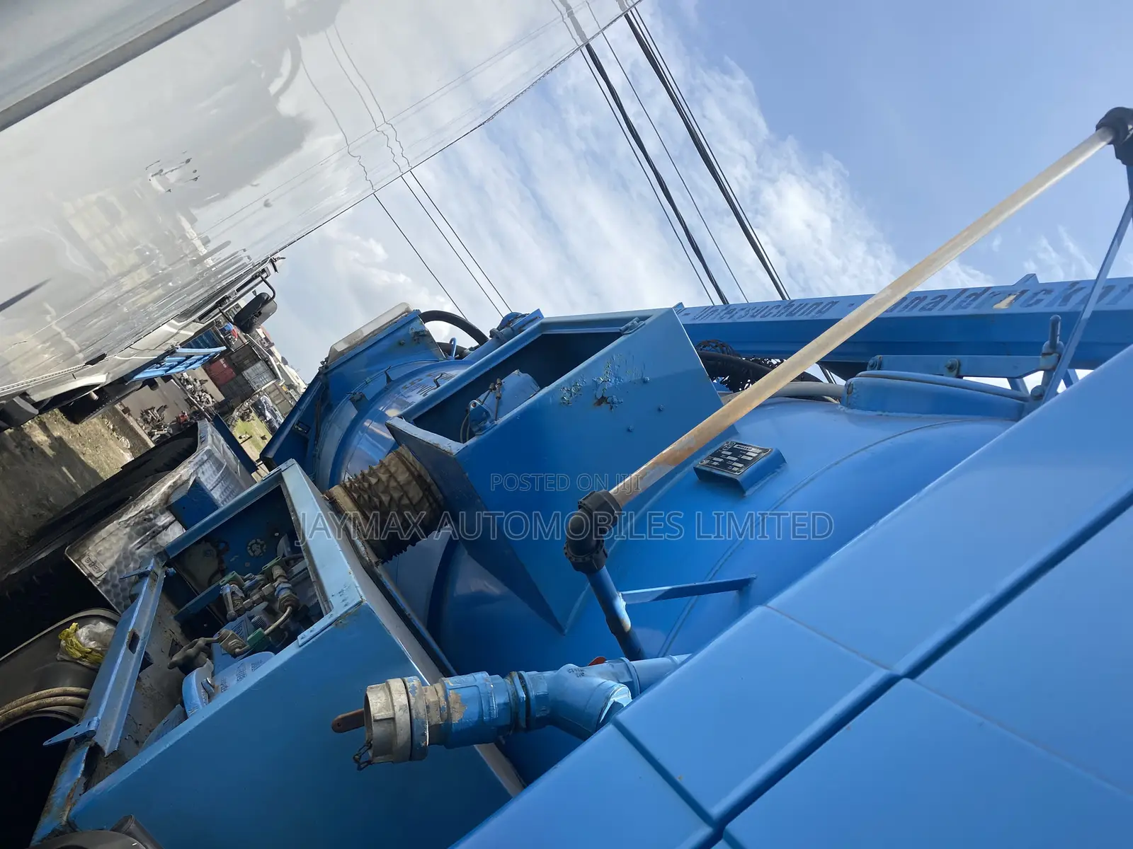 Man Diesel Sewage Truck
