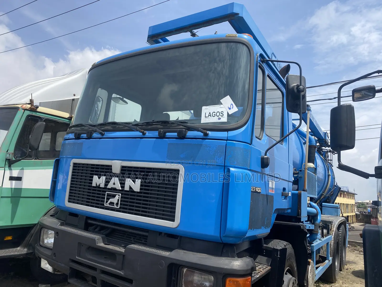 Man Diesel Sewage Truck