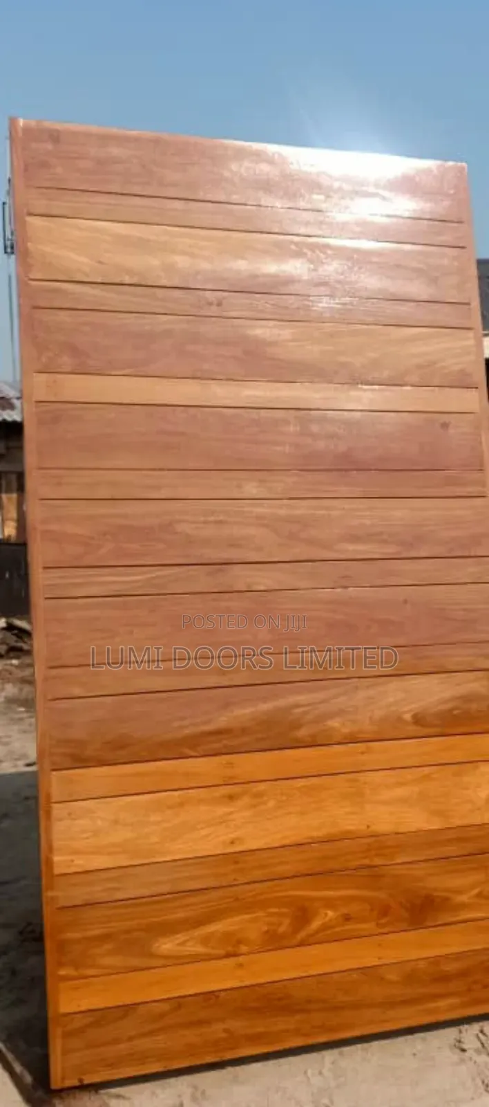 Hardwood Security Door 2700mm by 1500mm