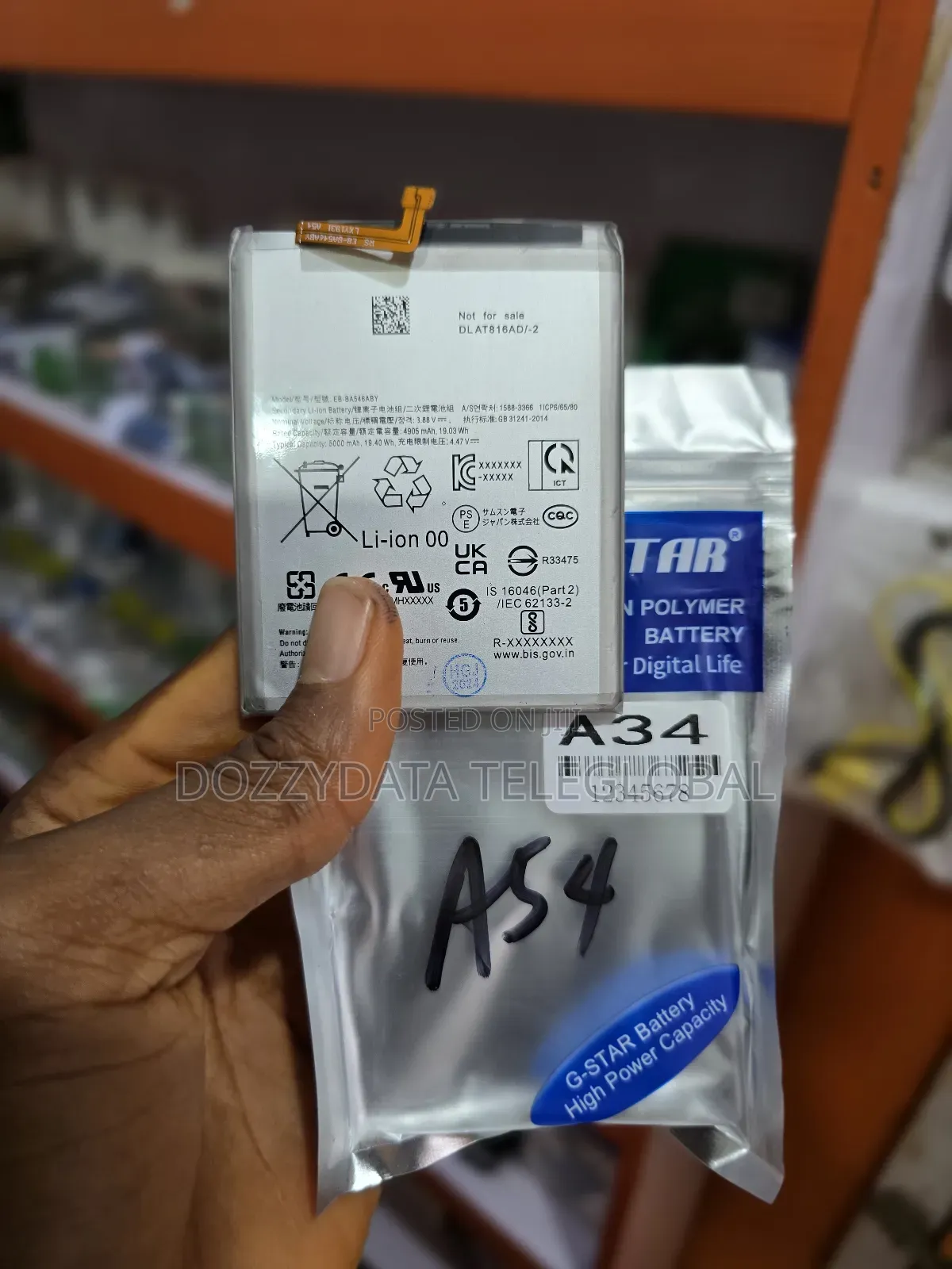 Samsung Galaxy A34/ A54 Battery Replacement Eb-Ba546aby