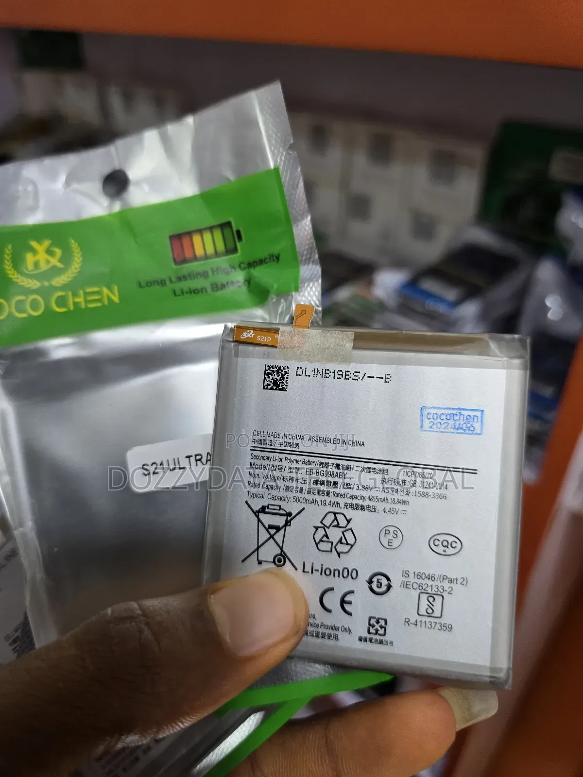 Samsung S21 Ultra Replacement Battery Eb-Bg998aby