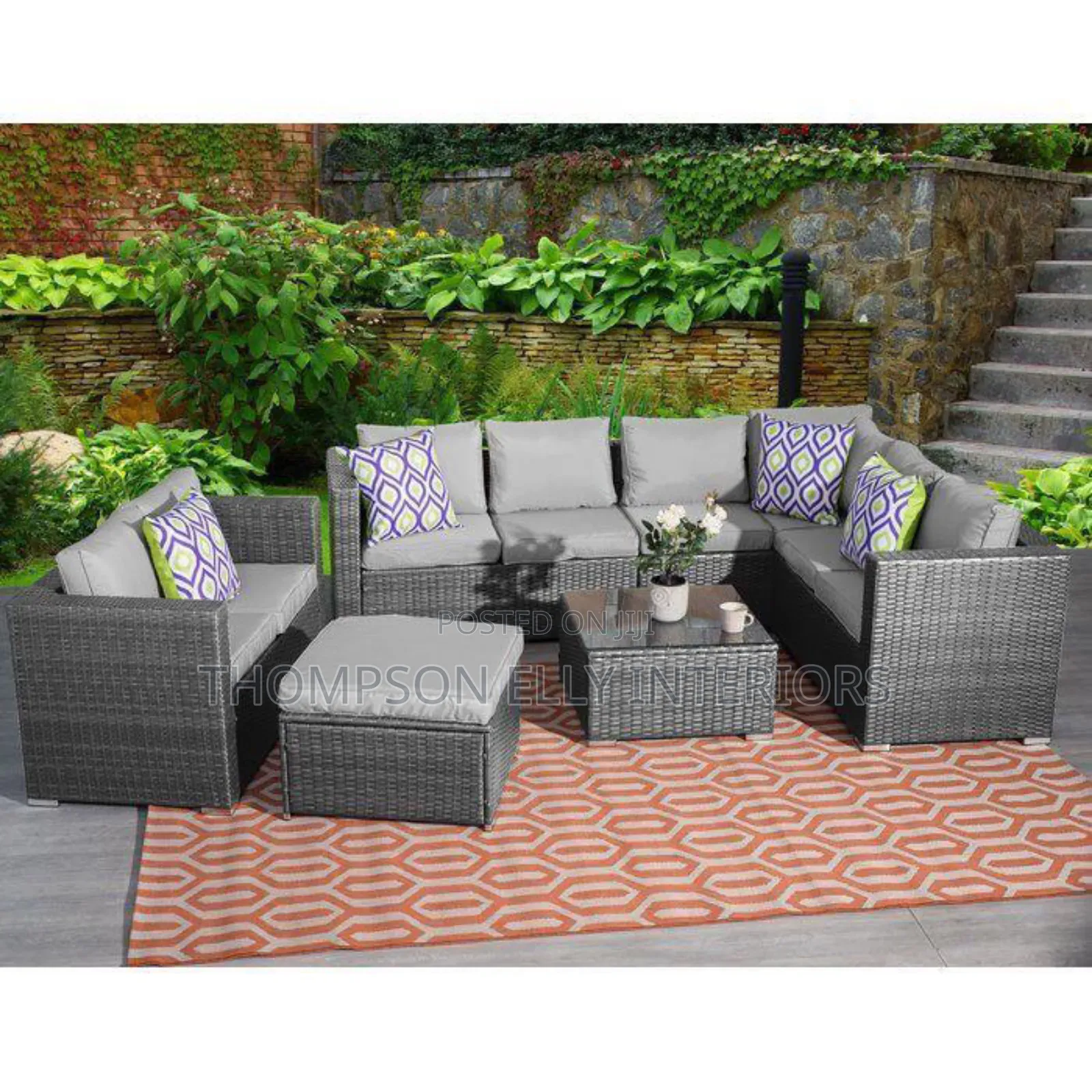 Luxury Rattan Sofa
