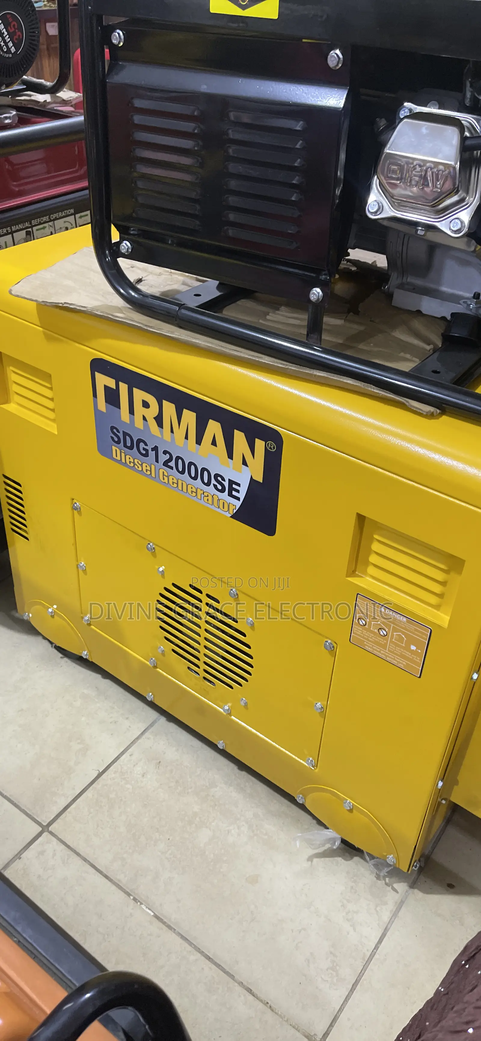 10kva Firman Soundproof Diesel Generator Sdg12000se