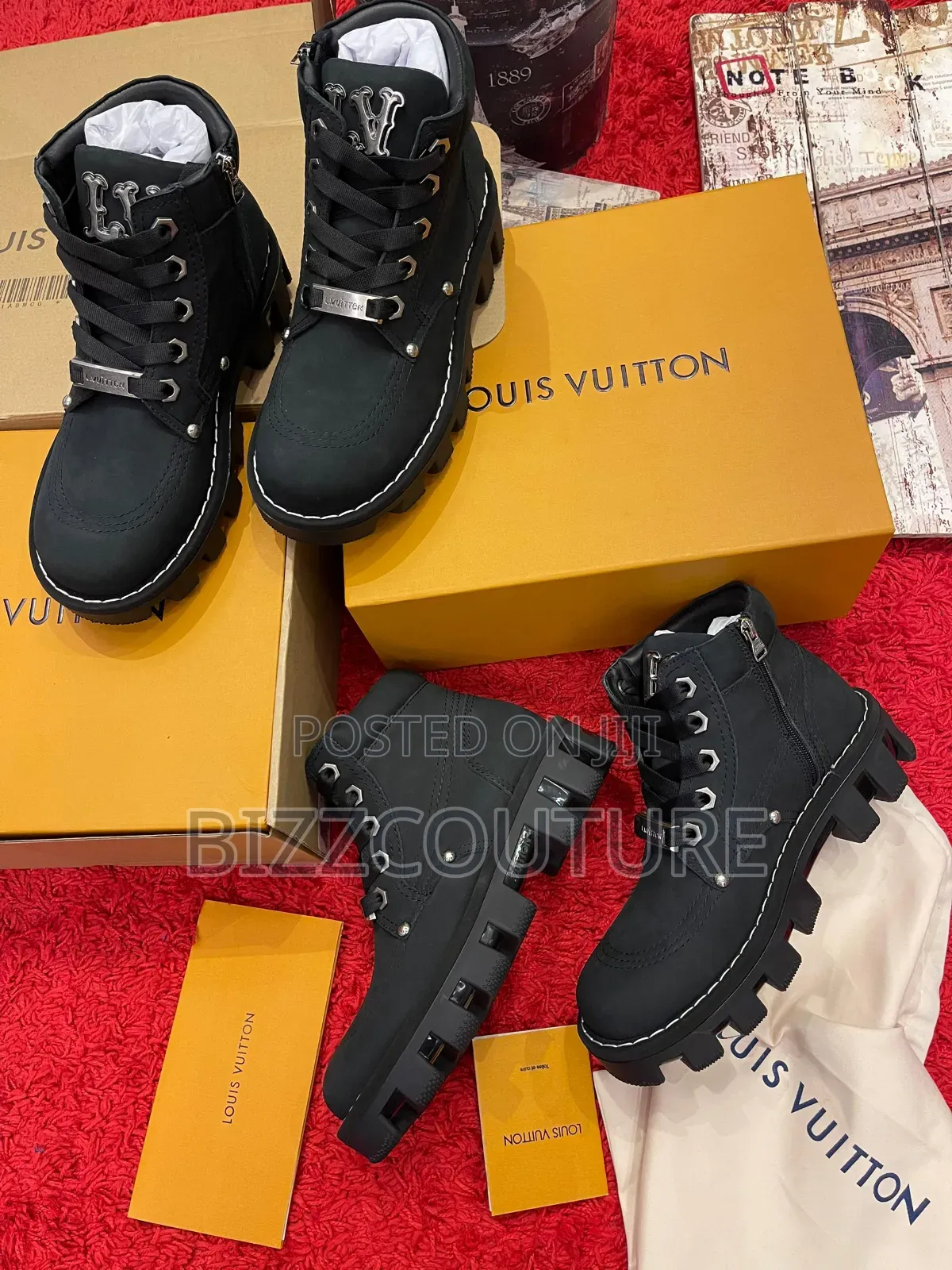 Original Louis Vuitton Boots Available in Store