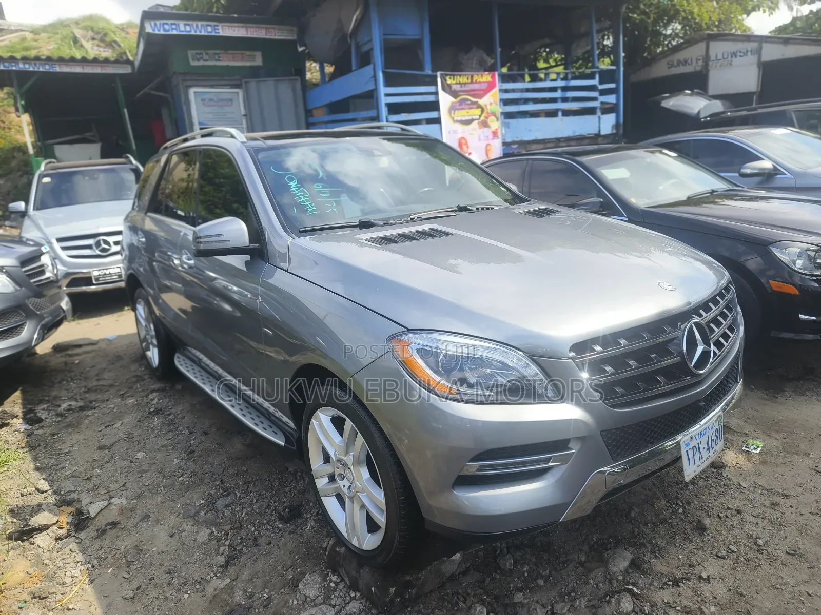 Mercedes-Benz M Class ML350 4MATIC 4dr SUV AWD (3.5L 6cyl 7A) 2015 Gray