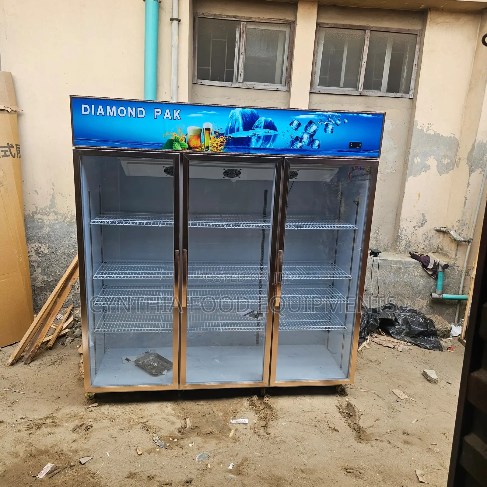 3 Doors Display Chiller Full Doors