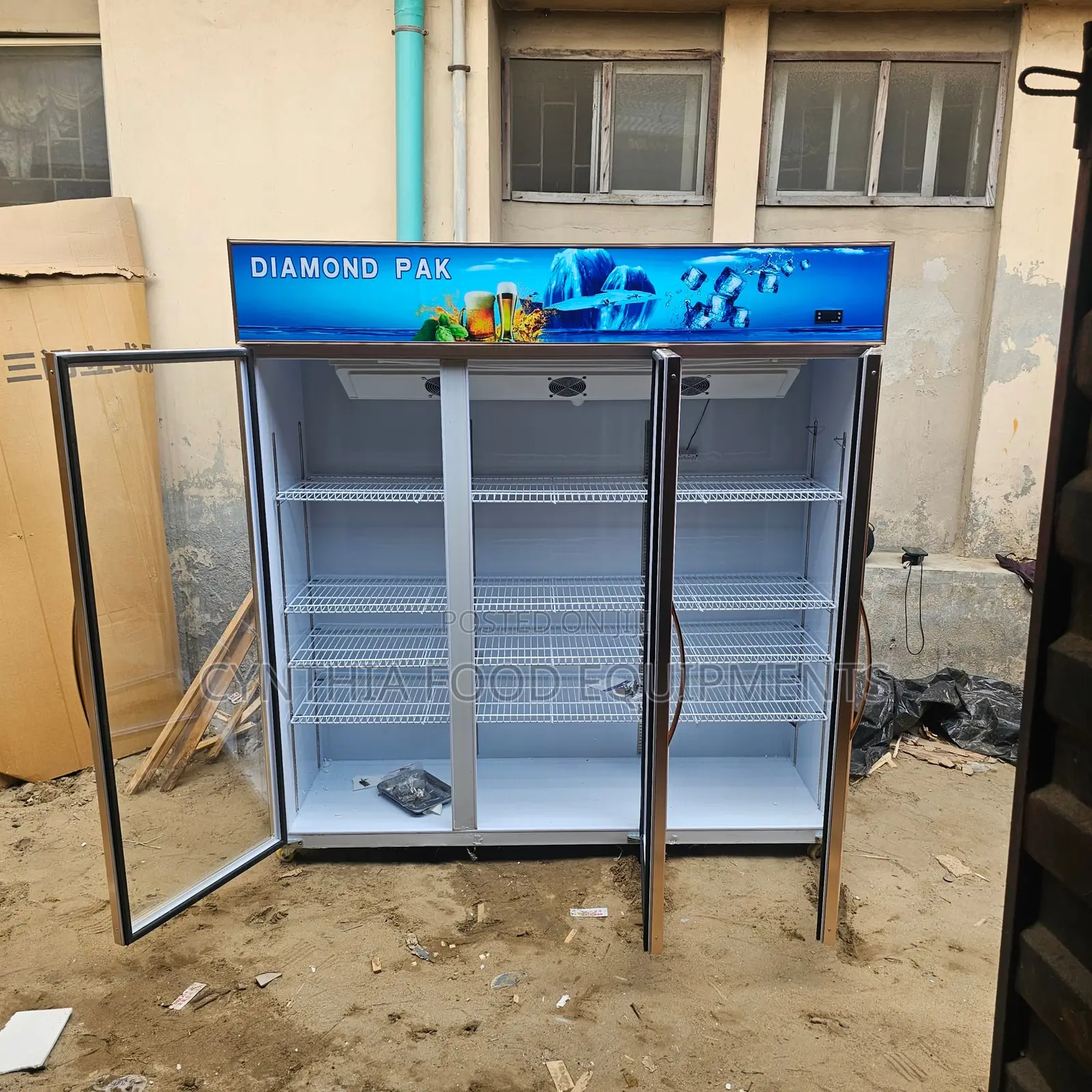 3 Doors Display Chiller Full Doors